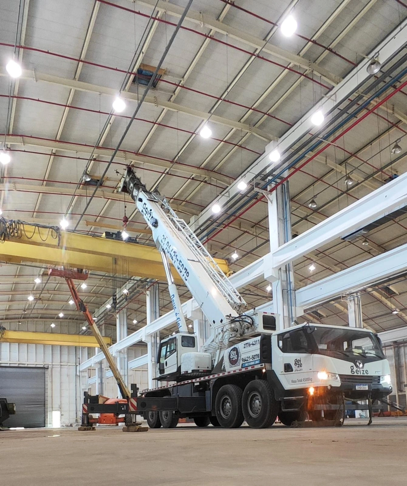 Guindaste para Movimentação Industrial